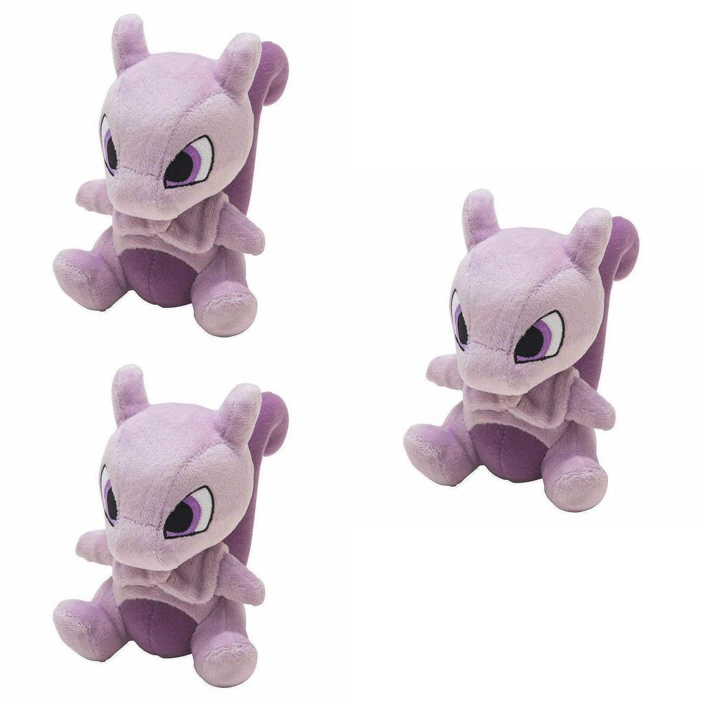 Adorable Mew 6" Pokemon Pocket Monster Plush Toy Soft Animal Stuffed Doll Premium Quality