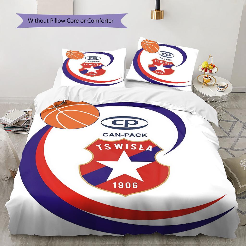 TS Wisła Bedding Quilt Set Quilt Cover Pillowcase Home Decoration Birthday Gift (1 * duvet cover + 2 * pillowcase, without core)