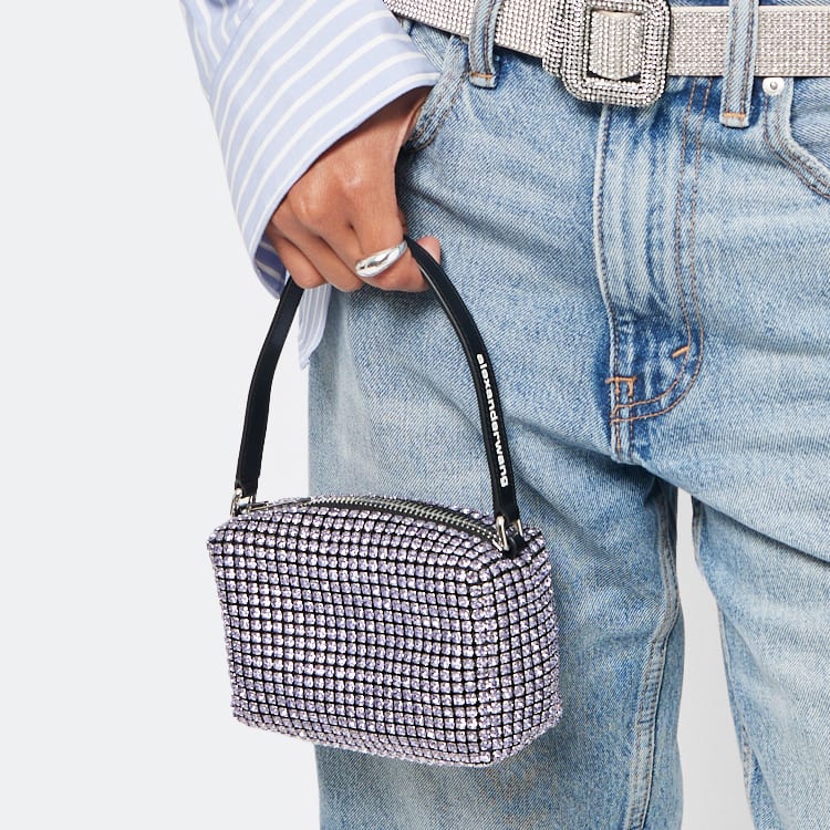 Alexander Wang Polyamide Shoulder Bag, Handbag Medium Women's Pink Purple 20122P10M-547