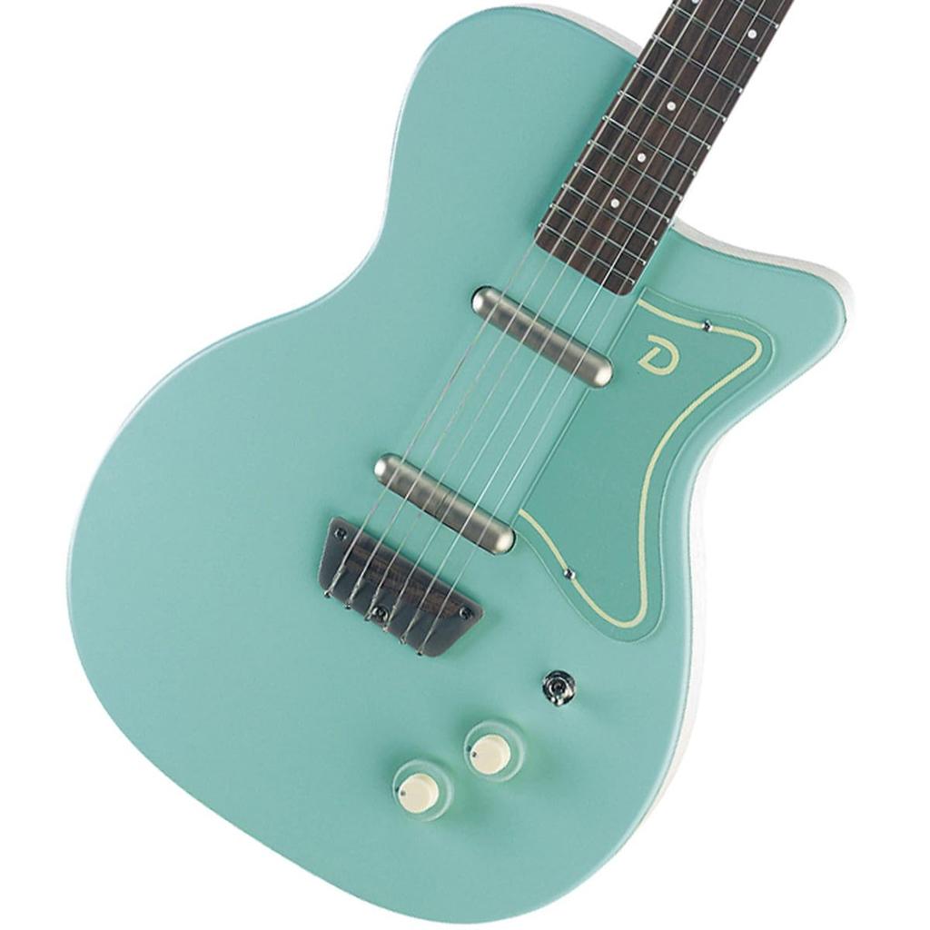 Danelectro Electric Guitar 56 Model SINGLE CUT Aqua