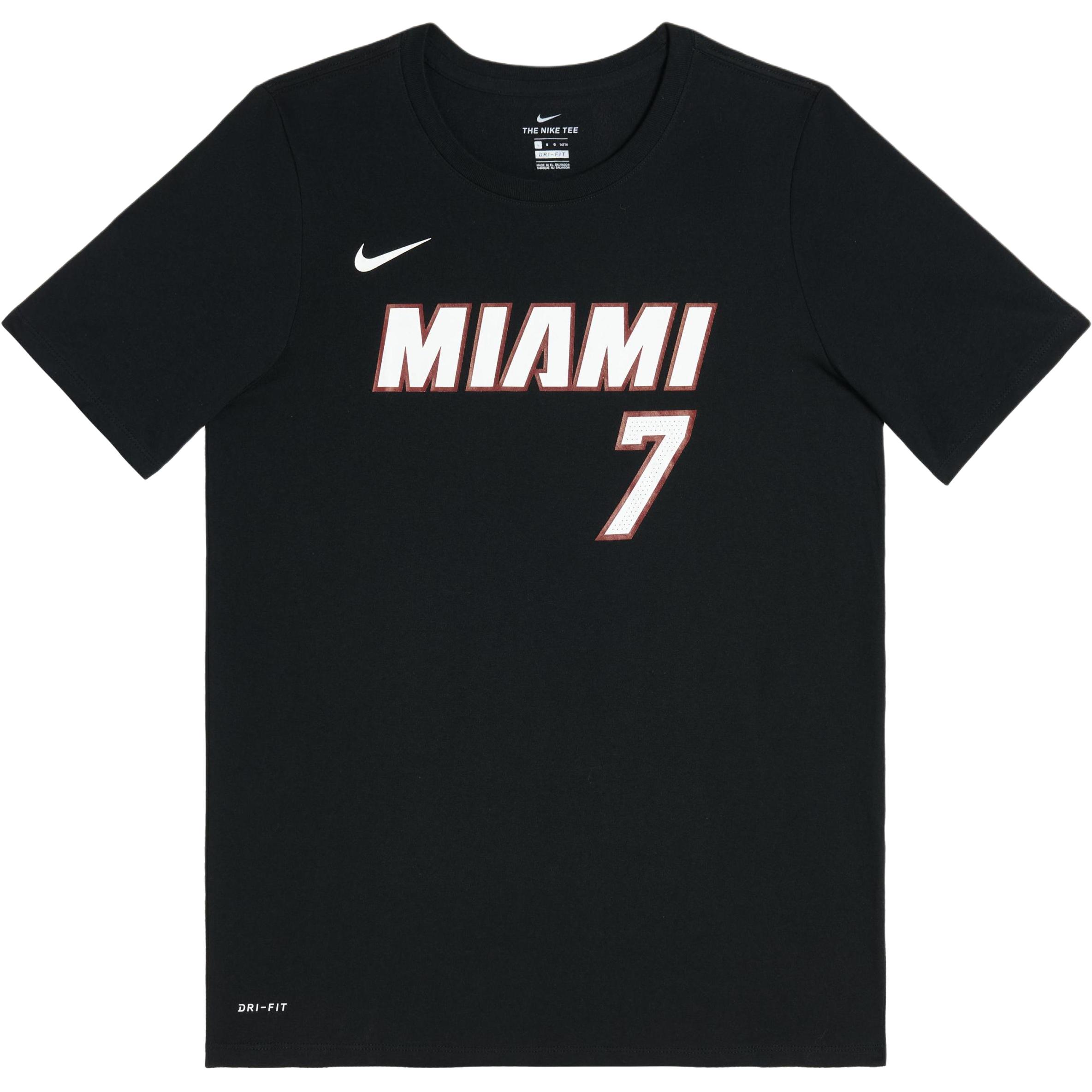 Nike Miami Heat #7 Goran Dragic Men s Dri-FIT NBA T-Shirt 3Z2B311AF-HEAGD S