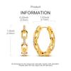 Gold Serie Hoop Earrings 925 Silver Sparkling Irregular Shape Feather Star Earrings Stud for Woman Girl Jewelry Gift