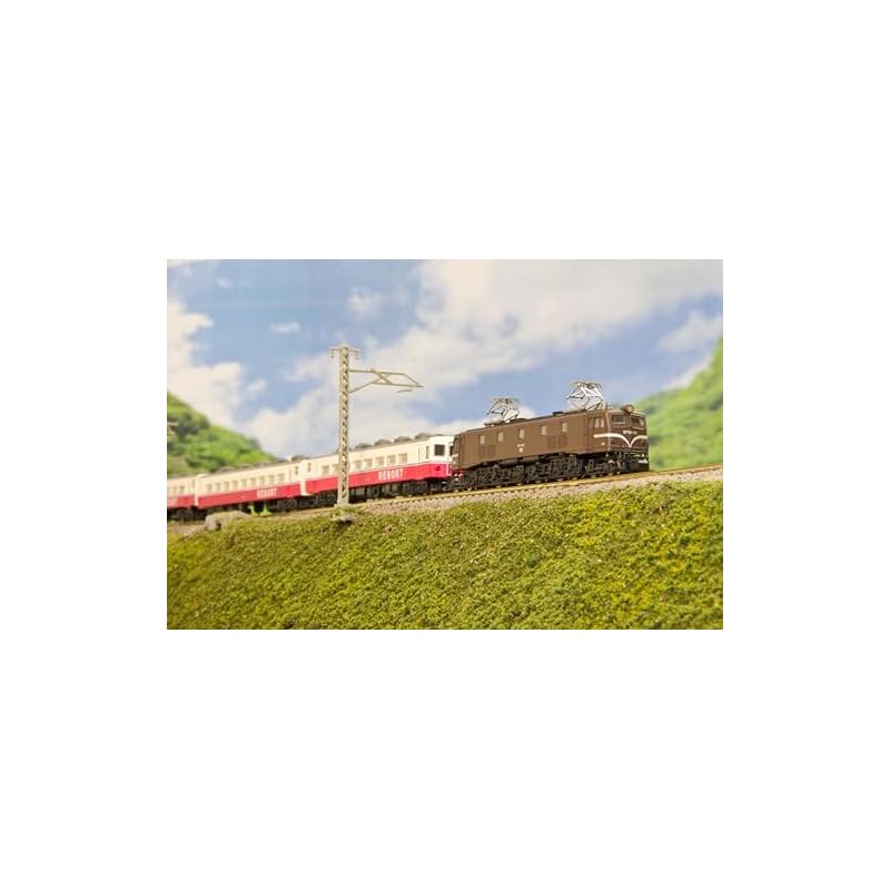 Rokuhan Z Gauge EF58 Type 150 Small Window Brown T039-2 Railway Model Electric Locomotive