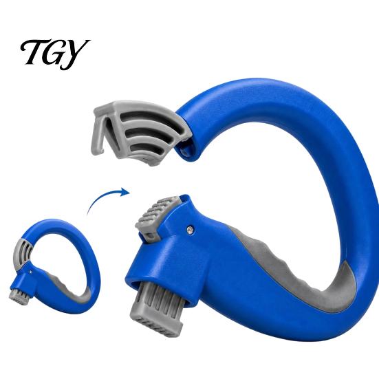 Reusable Bag Carrier Grocery Handle, Ergonomic Shopping Garbage Hanger Holder, Lightweight Plastic Carrying Tool Handle