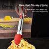 ZISIZ Silicone Food Tongs