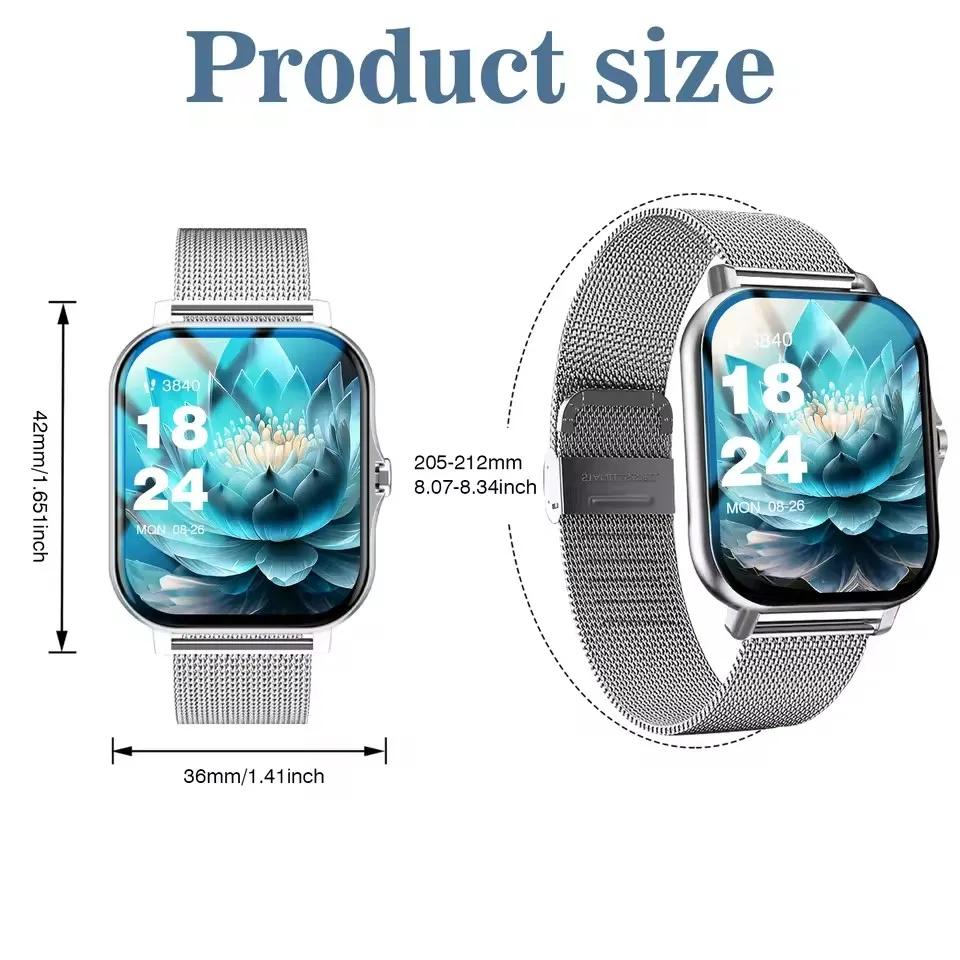New Outdoor Sports Smart Watch Women Men Heart Rate Watch Wallpaper Bluetooth Wireless Call Smartwatches