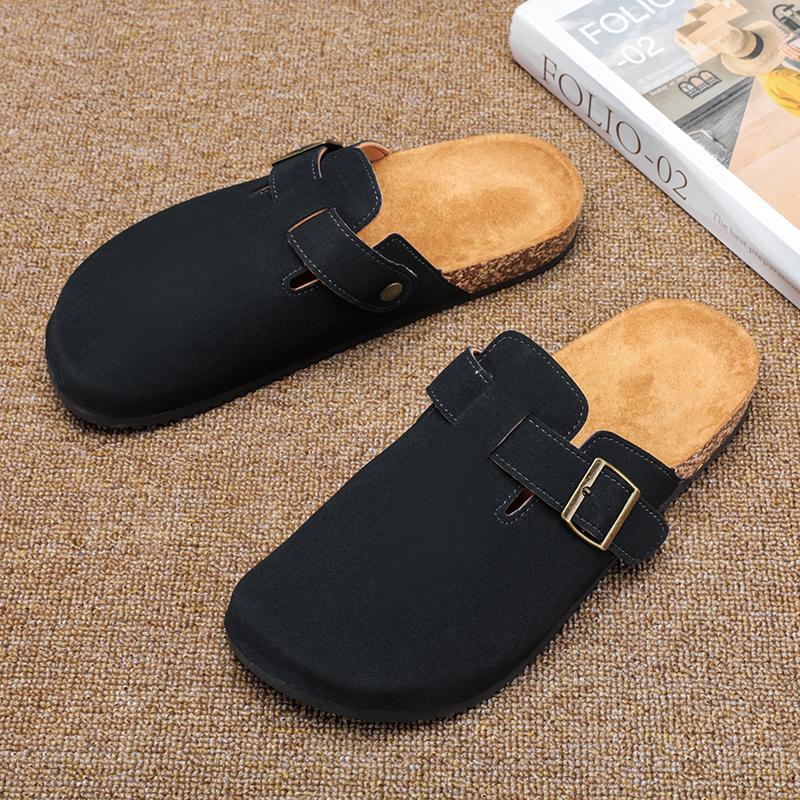 Fashion Summer Fashion Unisex Classic Beach Shoes Mueller Shoes Men's Shoes Birkenstocks Men's Suede Sandals Vintage Cork Clogs Purchase