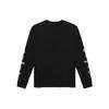 Vans Strawberry Print Crewneck Long Sleeve T-Shirt Women Tops Black VN0A5F6ABLK