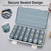 1pcs  Pill Box Large Capacity Pill Box Pill Medicine Storage Pill Box Weekly Vitamin Organizer Pastillero Moisture Resistant