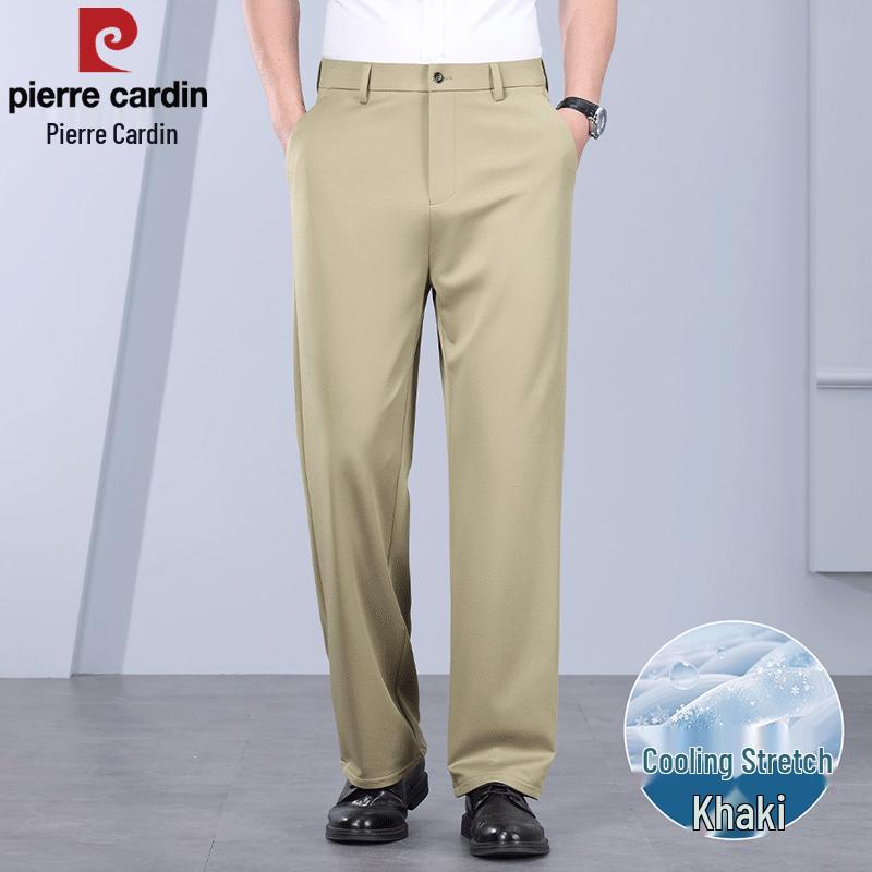 Pierre Cardin Men s Ice Silk Business Casual Pants 42