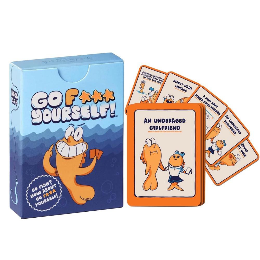 

Great Gift Idea Adult Go Fish Game Classic Interactive Fun Hilarious Card Game for Family Games