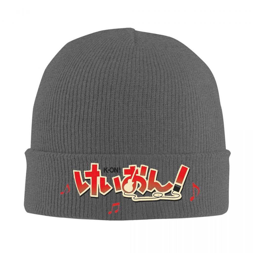 K on Logo Warm Knitted Cap Fashion Bonnet Hat Autumn Winter Outdoor Beanies Hats for Unisex Adult