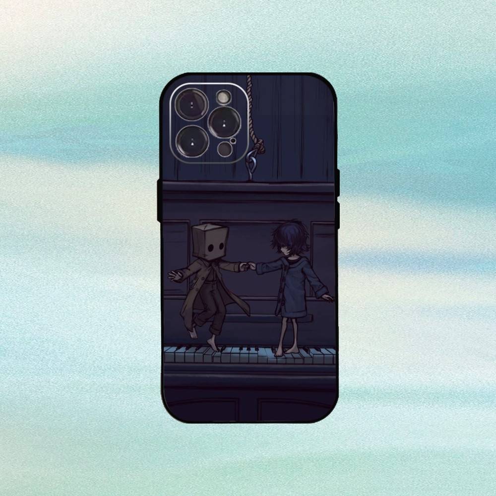 Game L-Little N-Nightmares Phone Case For iPhone17 16 15 14 13 12 11 Pro Max Plus,5G Soft Black Case