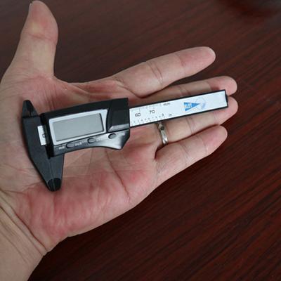 Pocket Size Micrometer Gauge 0-75mm Vernier Caliper Thickness Measuring Tool Instrument Electronic LCD Digital Caliper