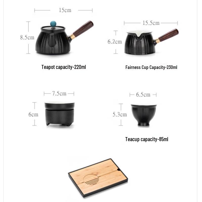 Dàrùnyáo Twelve O'clock Slow Side-handle Teapot Set