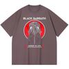 T-shirt Heavy Metal 230 g/m² 100% Bawełna Z Nadrukiem Zespołu Rockowego Popularnej Muzyki Unisex Ciężki Bawełniany T-shirt