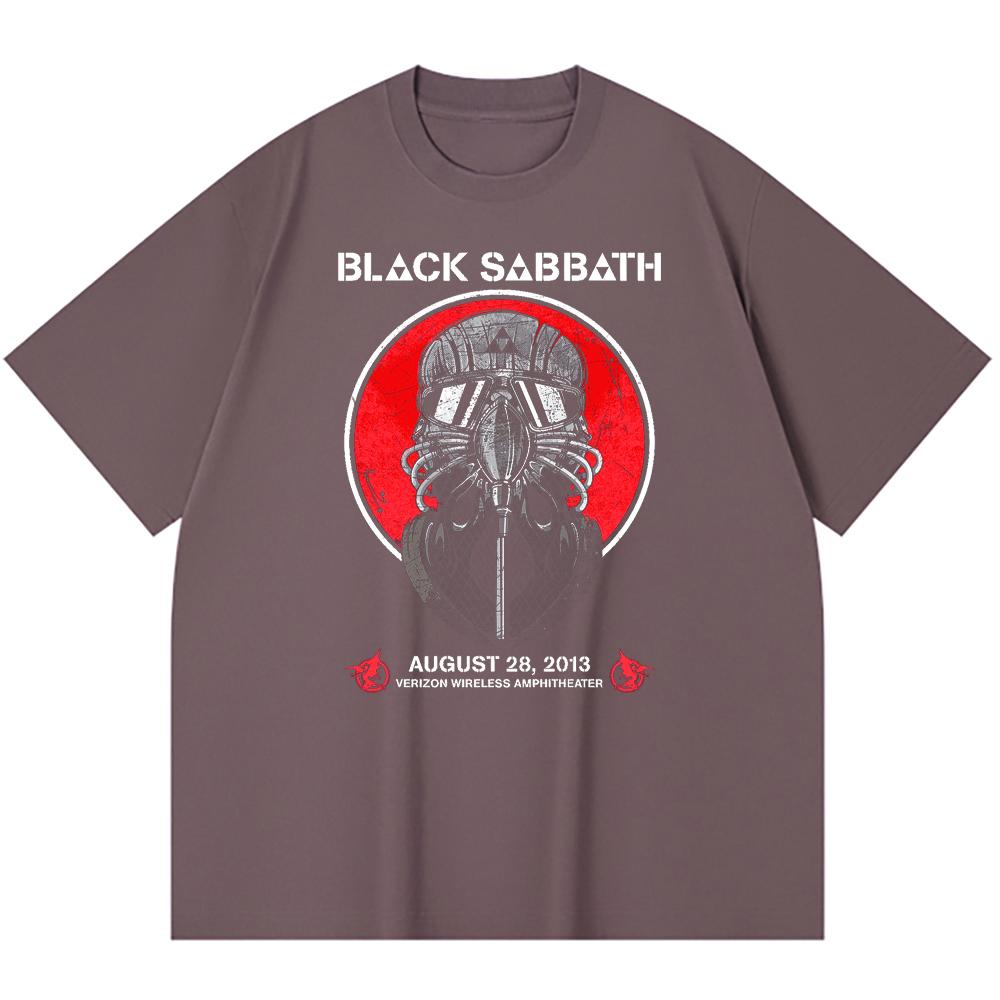 T-shirt Heavy Metal 230 g/m² 100% Bawełna Z Nadrukiem Zespołu Rockowego Popularnej Muzyki Unisex Ciężki Bawełniany T-shirt