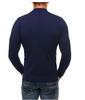 Men's Slim Fit High Neck Zipper Pullover Sweater