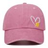 Love Pickleball Embroidered Baseball Cap Retro Washed Denim Cap Casual Hip Hop Dad Hat