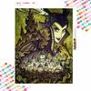 Disney Diamond Painting Full of Diamonds 5D Maleficent Dragon Castle Art Home Decoration Creative Handicrafts