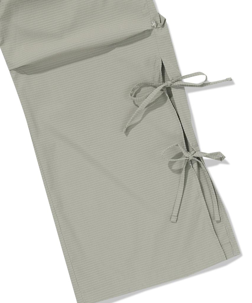 BBC EARTH Women'S Cool Seers Slit Pants Light Khaki
