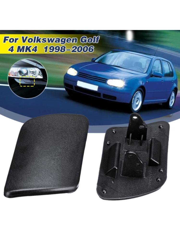 Přední nárazníky Ostřikovač světlometů Krytky trysek pro Mk4 Golf 4 98-06 Náhradní kryty trysek Obložení nárazníků