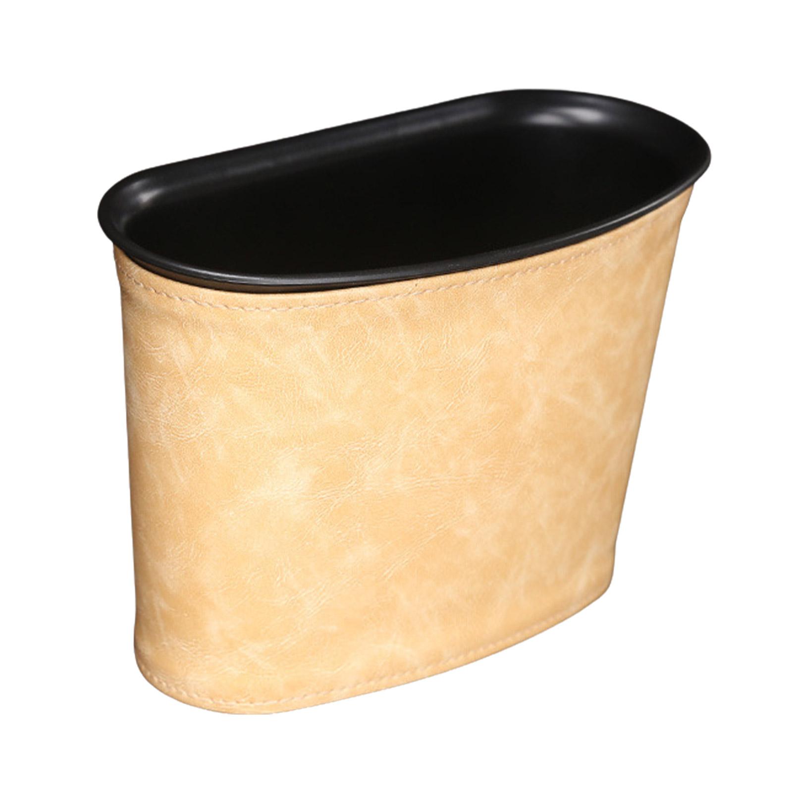 

Автомобильный мусорный бак, герметичный мусорный бак, сумка для хранения, ящик для хранения салона автомобиля, внедорожники, аксессуары для салона автомобиля бежевый