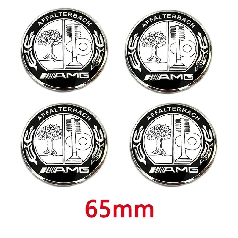 

Car Sticker Hot 2026 New For Benz 4pcs 65MM Car Hub center cover logo sticker for MERCEDES BENZ AMG W203 W204 W205 W209 W213 W21 4PCS-65mm