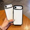 Transparent Silicone Frame Bumper Case For iPhone 17 Air 16 16E 15 14 13 12 Mini 11 Plus Pro Max Lens Ring Protective Hard Cover