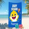 Customizable personalized beach towels Cute Shark themed designs.Suitable for the beach, yoga, sports;ideal as beach accessories