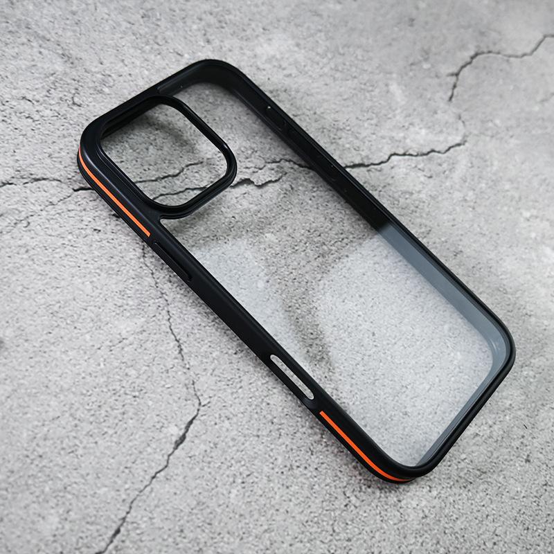 The new Apple 11 mobile phone case is simple and suitable for iPhone11promax transparent anti-drop protective case, matte advanced.