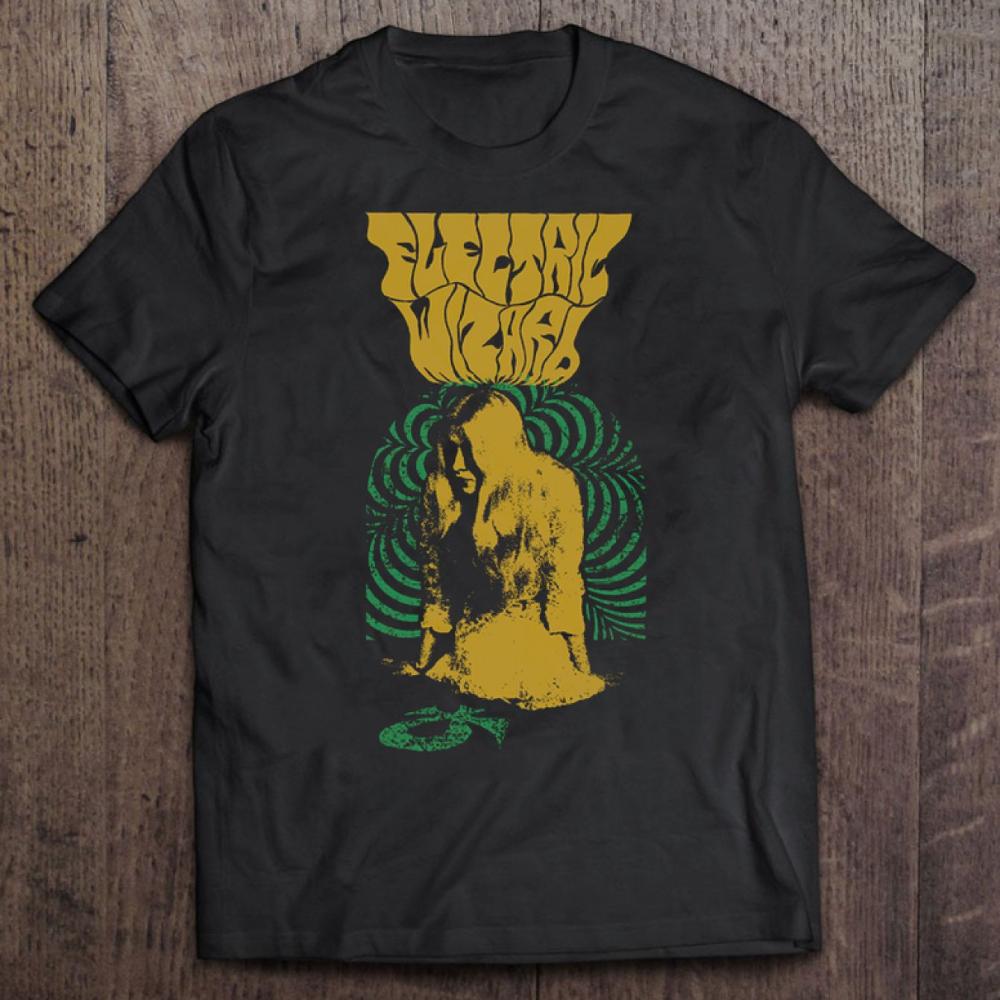 

New! Electric Wizard T-shirt Tee Full Graphic Short Sleeve Men s T-shirts for Summer Unisex All-Season Men s T-Shirt Black S разноцветный