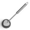 Kitchen Brushes For Dishes Long Handle Cleaning Tools Metal Pot Brushes Scrubber Tools For Pans Sink Grills Kitchenware Bowls