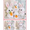 Plush Moon Rabbit Toy Carrot Cute Cartoon Girl Holiday Doll Valentine Gift Day