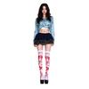 Adult Halloween Costume Set Bloody Cloak and for Party Cosplay