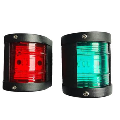 12V 24V Navigation Signal Light MotorBoat Boat Signal Lamp Practical Red Green Sidelight