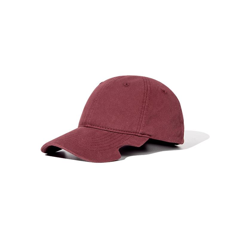 Trend Irregular Brim Cap Cotton Soft Top Baseball Hat Men's and Women's Sunshade Sunscreen Hat Tide