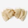Bow Hairpin for  Cute Satin Fabric Hair Clip  Chiffon Ponytail Oversized Multilayer Hairpin Hair Accessories