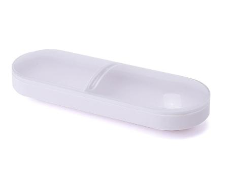 Travel Makeup Storage Box - Plastic Organizer with Lid, Portable Cosmetic Case for Swabs, Beads & Small Items,cosmetic organizer