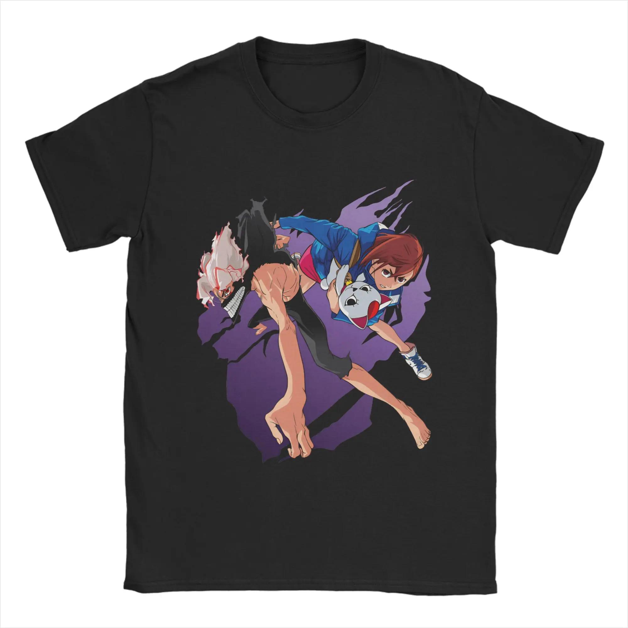 Funny Turbo Granny Anime Graphic Tee Soft Cotton Round Neck Short Sleeve TShirt for Unisex S