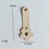 Cable Winder PU Leather Flower Shaped Cable Tie Headphone Stand Wire Organizer Headphone Winding Device