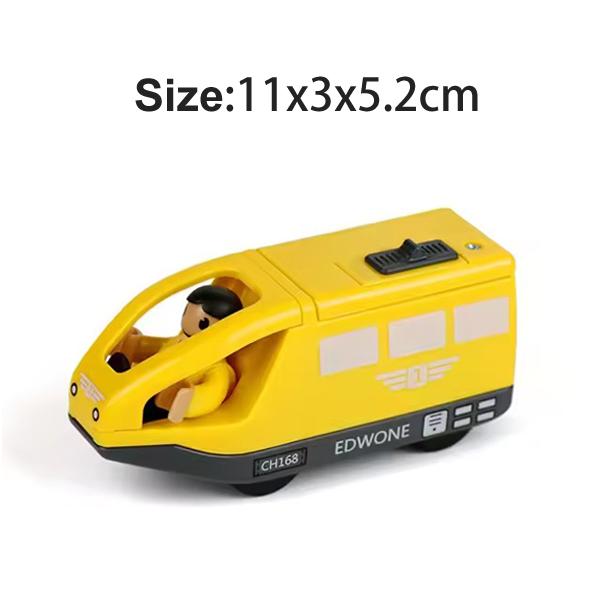 Magnetic Train Toys Wooden Railway Tracks Accessories Locomotive Diecast Slot Fit for All Wood Brand Wooden Tracks Toys For Kids