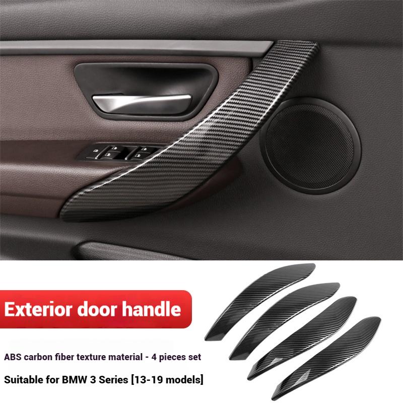 Decorazione Pannello Cruscotto Aria Condizionata Console Centrale Auto Fibra di Carbonio Per BMW Serie 3 4 3GT F30 F32 F34 Accessori Interni