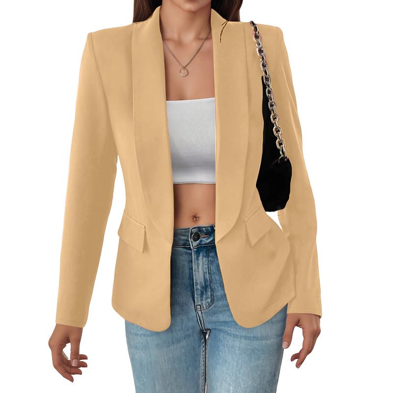 

ZANZEA Женская блузка-кардиган с отложным воротником, свободного кроя, с длинным рукавом, в стиле кэжуал 5XL