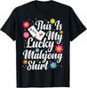 Chaussette Mah Jong Amoureux du Mahjong Joueur de Mahjong Ensemble de Jeu de Mahjong T-shirt T-shirt Unisexe