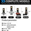 Auto H7 H8 H10 H11 Gelb LED Weiß Nebelscheinwerfer Lichter HB4 9006 HB3 9005 Lampen PSX24W H16 P13W Glühbirnen PSX26W H4 Zitronengrün