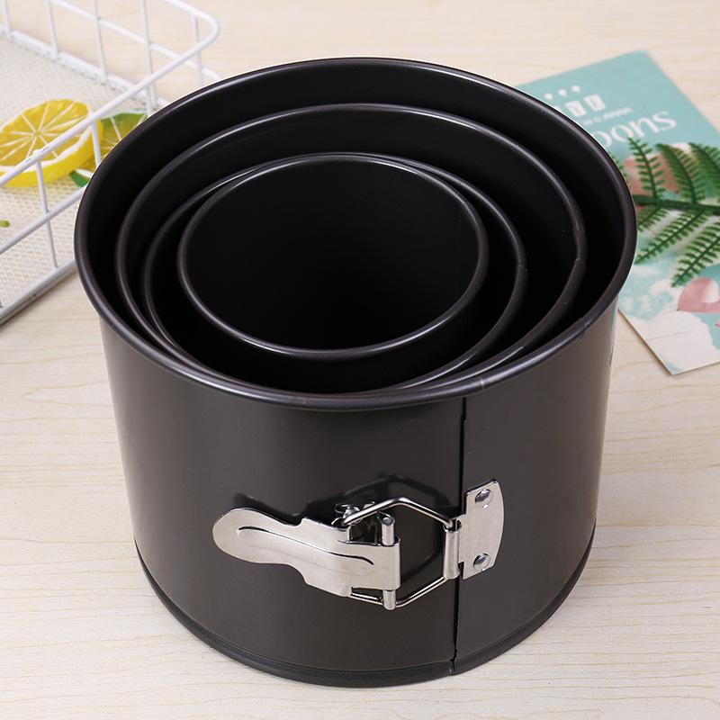 Removable Bottom Kitchen Accessories Carbon Steel Cakes Molds Round Cake Pan Ring Bakeware Non-Stick Bake Mould