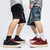Men 's Casual Four Seasons Fashion Canvas Skateboarding Students Comfortable Sneakers Boys Trending Soft Sole Breathable Shoes