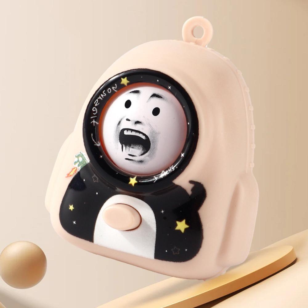 With Keychain Face Changing Toy 4 Facial Cartoon Doll Keychain Face Changing Pendant  Children