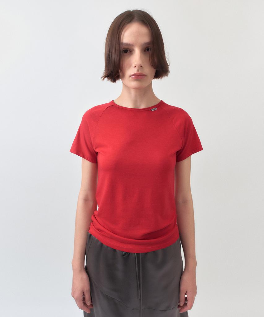 Simeteuligpeosenteu Baby Logo T-Shirt / Red